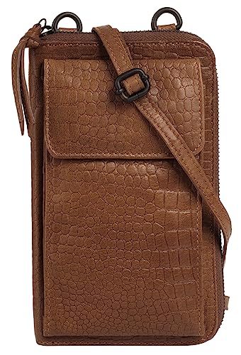 Betty Barclay Umhängetasche Echt Leder Damen | cognac | 021873 im Sale