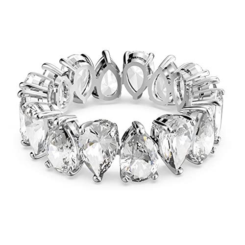 Swarovski, Matrix Vittore Drop Cut Ring, Weiß, 58 im Sale