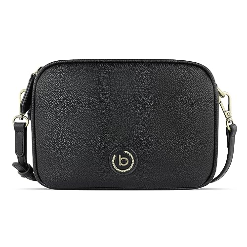 bugatti Passione Handtasche Damen Klein - Kunstleder-Tasche, kleine Umhängetasche, schwarz im Sale