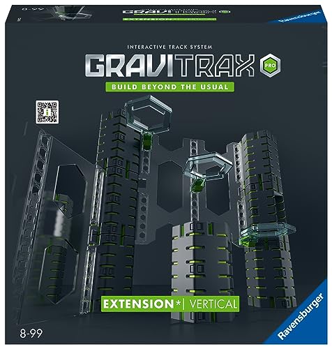 Ravensburger GraviTrax PRO Extension Vertical 22427 - große Erweiterung für deine Kugelbahn - Murmelbahn und Konstruktionsspielzeug ab 8 Jahre im Sale