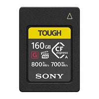 Thumbnail for Sony CEA-G160T Compact Flash Express Speicherkarte (160GB, Typ A, 800 MB/s Lesen, 700 MB/s Schreiben), Schwarz im Sale