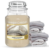 Thumbnail for Yankee Candle Duftkerze – Warm Cashmere – Kerze mit langer Brenndauer bis zu 150 Stunden, Große Kerze im Glas im Sale