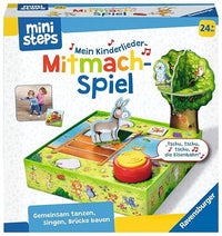 Thumbnail for Ravensburger ministeps 4172 Mein Kinderlieder-Mitmachspiel, Lustiges Bewegungspiel mit 12 beliebten Kinderliedern, Spielzeug ab 2 Jahre im Sale