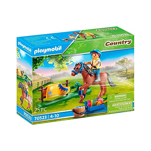 PLAYMOBIL Country Sammelpony Welsh 70523, Blau