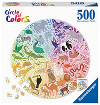 Thumbnail for Ravensburger Puzzle 17172 Circle of Colors -Animals 500 Teile im Sale