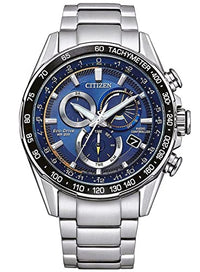 Thumbnail for Citizen Herren Analog Solar Uhr mit Edelstahl Armband CB5914-89L, Blau im Sale