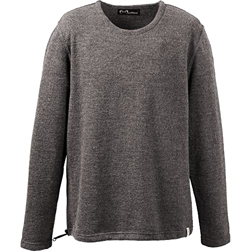 Mufflon Herren Wollpullover Mu- Viktor W50 Granit grau - im Sale