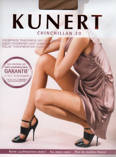 KUNERT Damen GLATT & SOFTIG 20 KSD Feinstrumpfhose, Transparent, Braun (Espresso 4800), 44/46