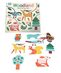 Thumbnail for Rex London Woodland Animals Learn to Stitch Activity Set