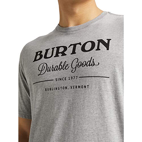 Burton Herren Durable Goods T-Shirt, Stout White, im Sale