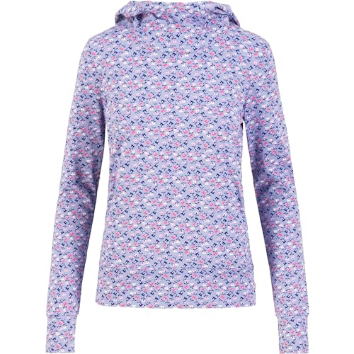 Blutsgeschwister Damen Scuba Duba Hoodie, dancing loving flower, im Sale