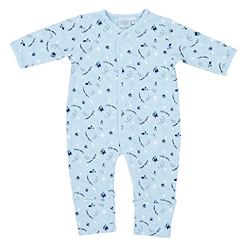 Feetje Baby Overall mit Alloverprint und Klappfuß, hellblau (Blue 077), 86 im Sale