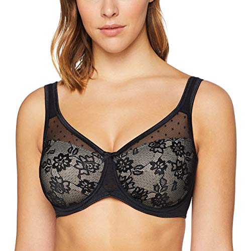 Lascana Damen Mimimizer Minimizer BH, Schwarz (Schwarz-Nougat 21711), 75D im Sale