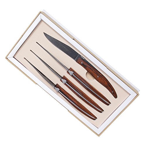 LAGUIOLE - 4er-Set stonewash Steakmesser