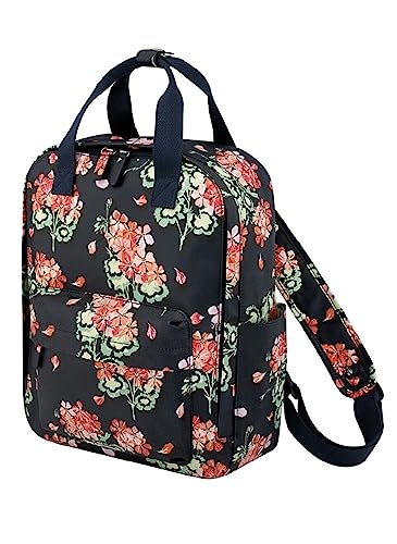 Cath Kidston Geranien Utility Rucksack in Marineblau, navy, 42 im Sale