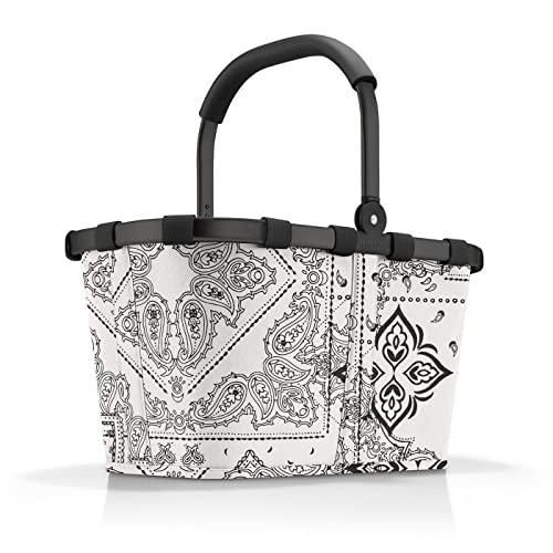 reisenthel carrybag frame bandana white Stabiler Einkaufskorb mit viel Stauraum und praktischer Innentasche Elegantes und wasserabweisendes Design im Sale