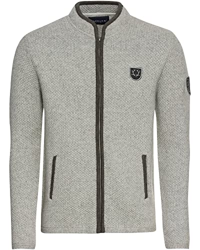 Krüger Herren Trachtenjacke lang, Modell: Strickjacke Malte, Langarm, Art.-Nr. 098709-0-0043, L, im Sale