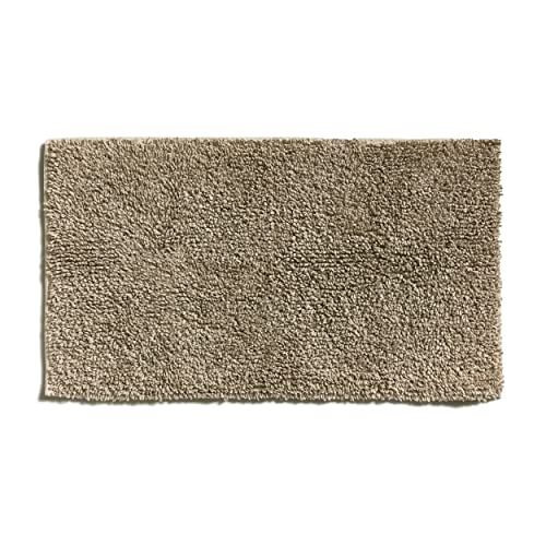 möve Wellness Badteppich Linentwist 60 x 100 cm aus 70 % Baumwolle / 30 % Leinen, nature, Natur im Sale