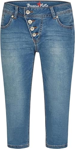 Buena Vista Malibu Capri Cozy Denim in mid Stone 2405-B5232-9416 (2405-B5232-9416, DE/NL/SE/PL, Alphanumerisch, XS, Regular, Regular) im Sale