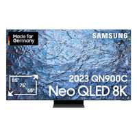 Thumbnail for Samsung Neo QLED 8K QN900C 75 Zoll Fernseher (GQ75QN900CTXZG, Deutsches Modell), Neo Quantum HDR 8K Pro, Neural Quantum Prozessor 8K, Infinity Screen, Smart TV [2023]