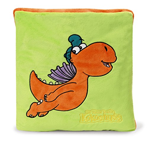 Nici 38384 - Plüschdecke Drache Kokosnuss 144 x 120 cm