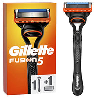 Thumbnail for Gillette Fusion 5 Nassrasierer Herren, Rasierer + 1 Rasierklinge, mit Gleitstreifen für eine gründliche Rasur, Geschenk für Männer