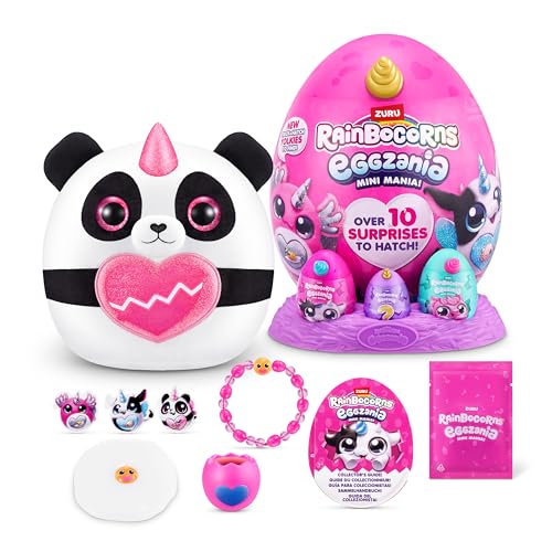 Rainbocorns ZURU Eggzania Mini Mania, Panda, von ZURU (Panda)