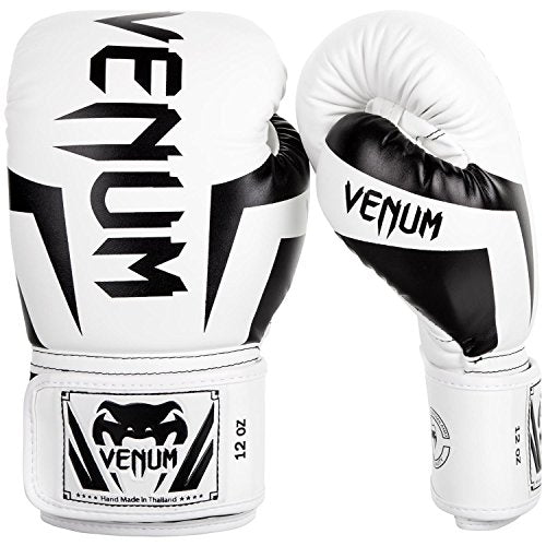 Venum Elite Boxhandschuhe 397 g Weiß / Weiß, VENUM-0984-431-14oz, 14 oz im Sale