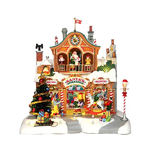 Lemax - Santa's Wonderland - Sights & Sounds: Santa's Workshop - (35558-UK) im Sale