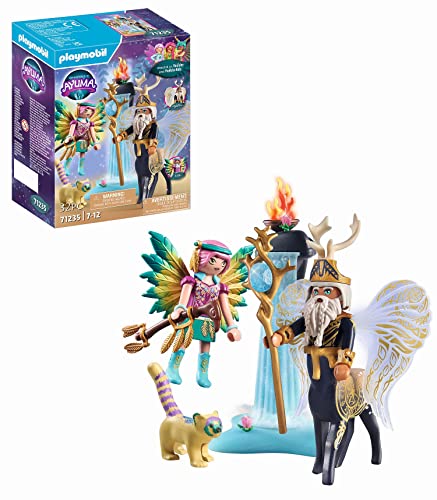 PLAYMOBIL Adventures of Ayuma 71235 Abjatus mit Knight Fairy Hildi, Spielzeug für Kinder ab 7 Jahren im Sale