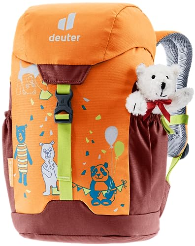 deuter Schmusebär Kinderrucksack (8 L) Limited Edition mit Teddybär im Sale