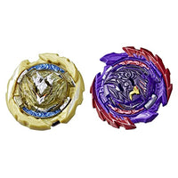 Thumbnail for Beyblade Burst QuadDrive Berserk Balderov B7 und Cyclone Belfyre B7 Doppelpack − Battle Kreisel Multi Einheitsgröße im Sale