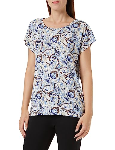 Soyaconcept Women's SC-Felicity AOP 419 Damen Tshirt, Blau, Medium im Sale