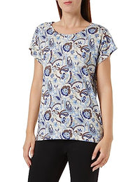 Thumbnail for Soyaconcept Women's SC-Felicity AOP 419 Damen Tshirt, Blau, Medium im Sale