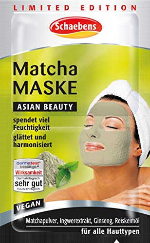 Schaebens Sonderedition Matcha Maske 2 x 5 ml