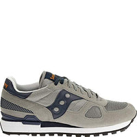 Thumbnail for Saucony Shadow Herren Sneakers aus grauem und blauem Wildleder S2108-563 im Sale