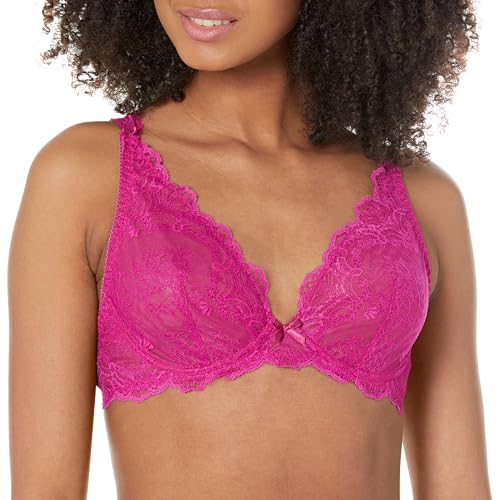 Aubade Damen Von Danse des Sens BH, Durchsichtig, Rosa Pulsion, 80E im Sale