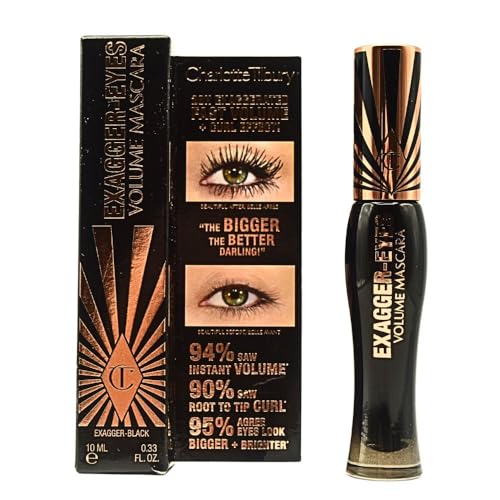 Charlotte Tilbury Exagger-Eyes Volume Mascara, Exagger-Black, 10 ml im Sale