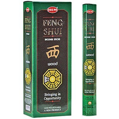 WOOD Feng Shui von HEM BIG PACK 6x 20 Räucherstäbchen Original Indien Incense