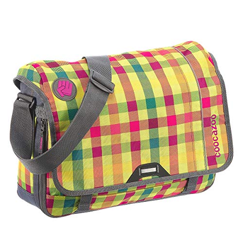 Coocazoo City and School Hangdang Schultertasche mit Laptopfach cm hip to be a Square Green im Sale