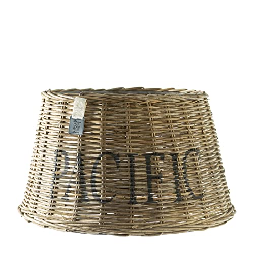 Riviera Maison Lampenschirm Rattan, Leuchtenschirm rund konisch für Tischlampe, Stehlampe, Ersatzlampenschirm, handgemacht - Pacific Lampshade - Natur - (ØxH) 40x23 im Sale