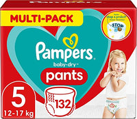 Thumbnail for Pampers Windeln Pants Größe 5 (12-17kg) Baby-Dry, Alte Version