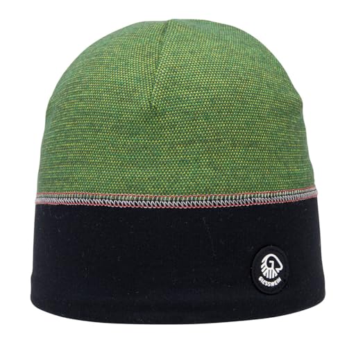 GIESSWEIN Cap Adlerkopf - Merino Mütze Herren & Damen, Wintermütze Damen mit Innenfutter, Haube Herren Sport, Mütze Damen mit Bündchen, Strickmütze aus Merinowolle, Sportmütze Unisex One Size im Sale