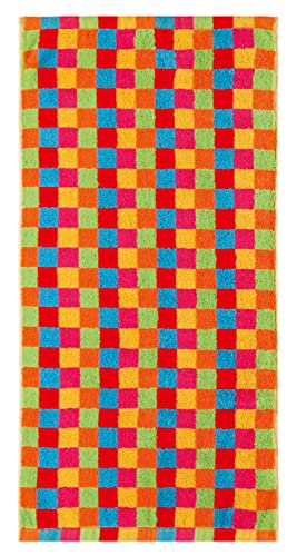 Cawö Handtücher Lifestyle Karo Multicolor 25 Handtuch 50x100 cm im Sale