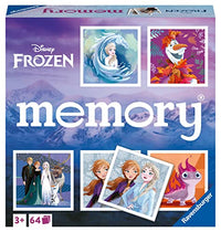 Thumbnail for Ravensburger - 20890 - Disney Frozen memory®, der Spieleklassiker Fans von Die Eiskönigin, Merkspiel für 2-8 Spieler ab 3 Jahren, Frozen Spielzeug, Anna und Elsa Geschenke im Sale