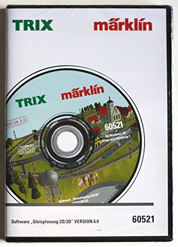 Märklin 60521 - Märklin-Software Gleisplanung 2D/3D, Spur H0, 19 x 13.4 x 1.4 CM