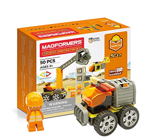 Magformers 717004 Konstruktion-Figuren Construction Set, multicolor