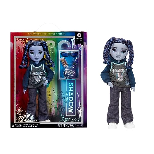 Rainbow High Shadow High Serie 3 - Oliver Ocean - Blaue Modepuppe - Junge - Modisches Outfit und mehr als 10 Bunte Spielaccessoires - Ideal für Kinder von 4-12 Jahren und Sammler