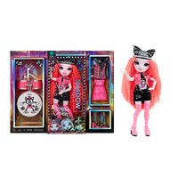 Thumbnail for Rainbow HIGH Shadow High Rainbow Vision Neon Shadow - MARA PINKETT - Neonpinke Modepuppe, Mix & Match Designer Outfits und Rock Band Accessoire Spielset - Für Kinder und Sammler ab 6 Jahren