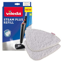 Thumbnail for Vileda Steam Dampfreiniger Ersatzpads, Wischbezug aus Mikrofasern, für alle Böden, 2er Pack im Sale